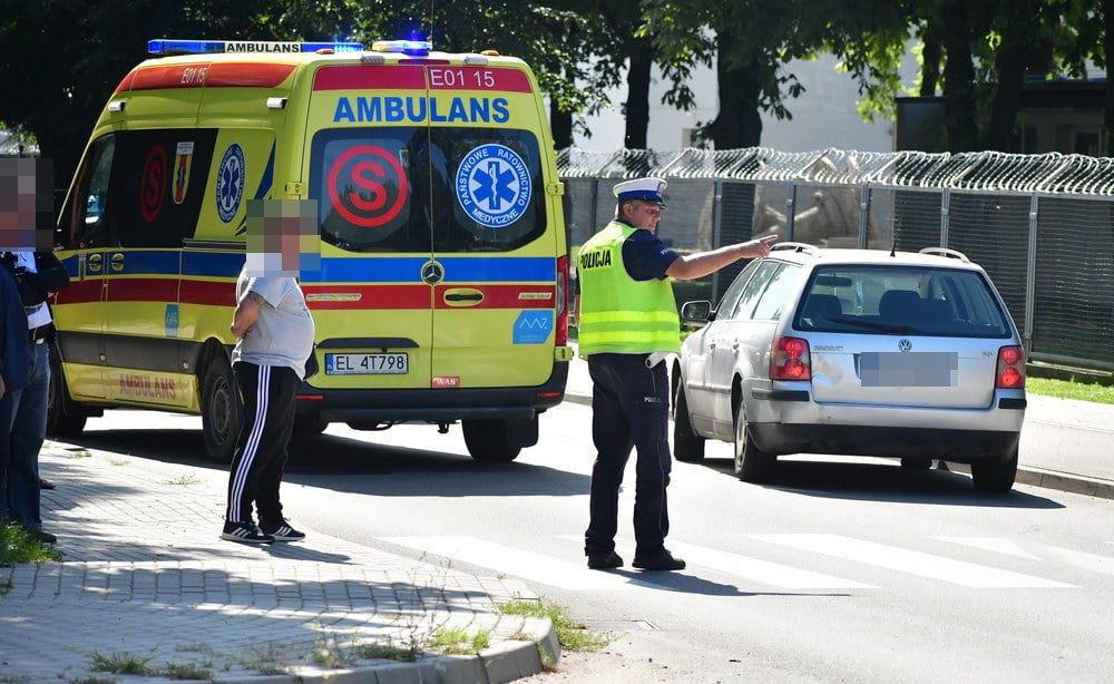 Kraksa na Chodkiewicza są spore utrudnienia w ruchu ZDJĘCIA