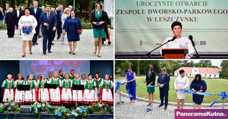 Wielkie wydarzenie w Leszczynku, perła gminy Kutno oficjalnie otwarta! (ZDJĘCIA)