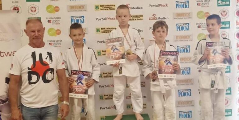 Świetne starty kutnowskich judoków. Zdobyli medale w Skierniewicach i Płocku