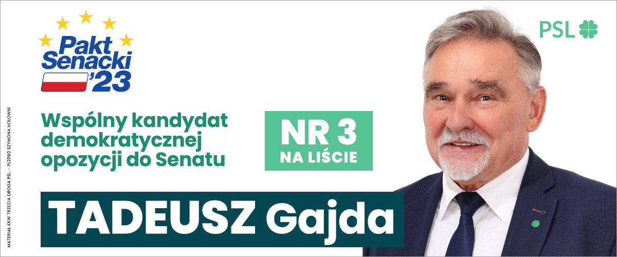 Tadeusz Gajda Senat