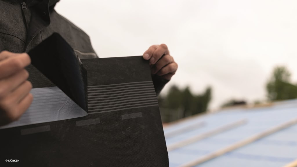 Montaż membrany dachowej od wewnątrz