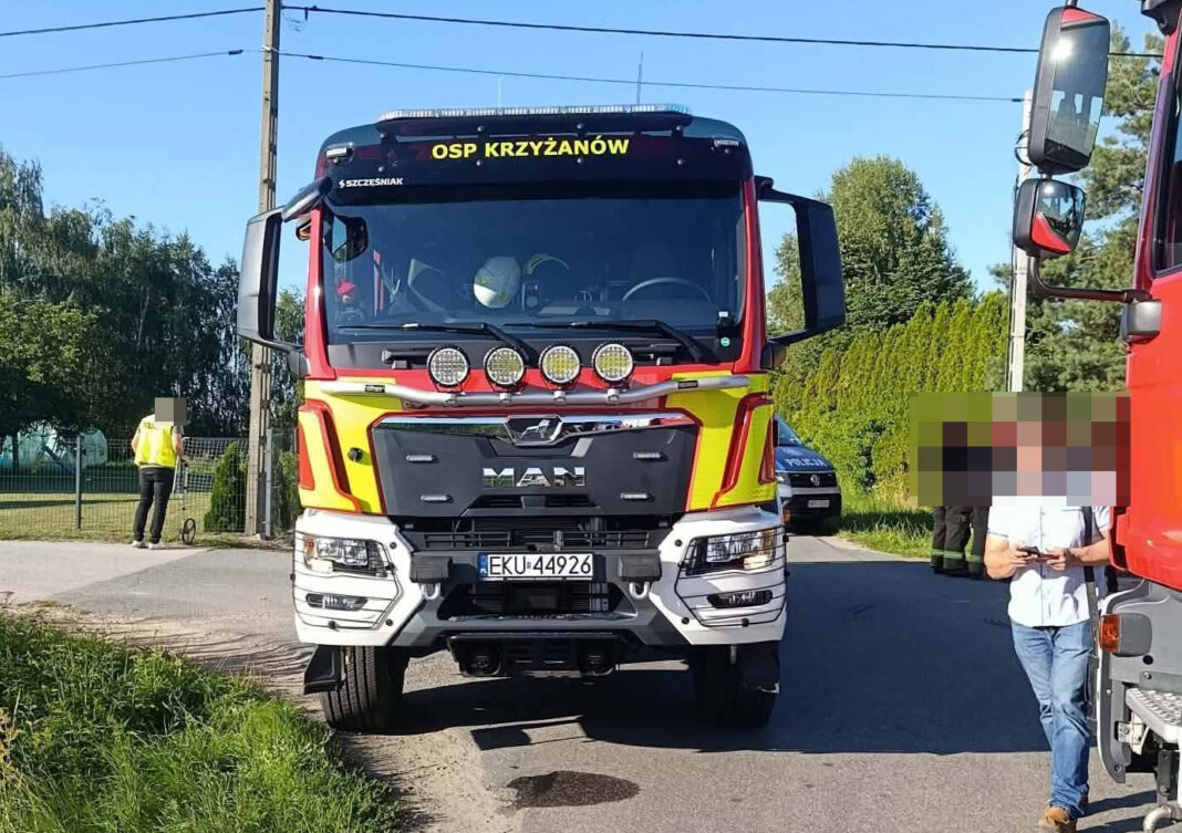 wypadek-pawlowice-osp-krzyzanow